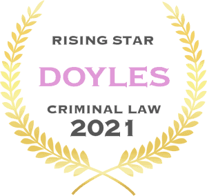 Criminal Defence Lawyers Doyles Criminal Law 2021 Rising Star